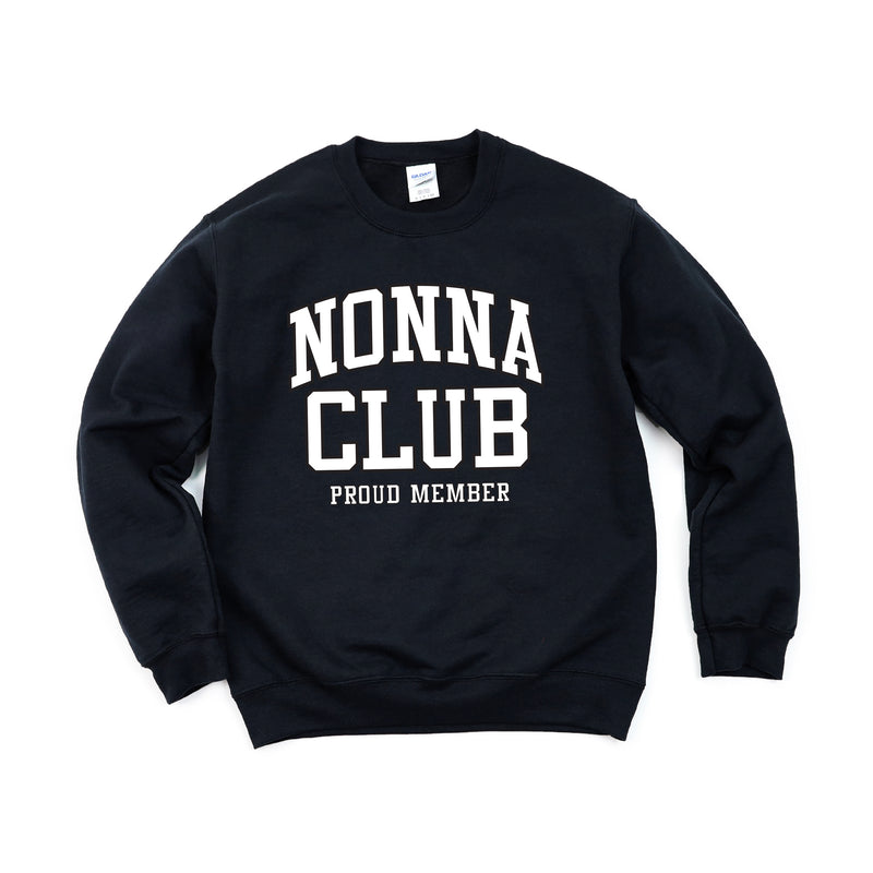 Varsity Style - NONNA Club - Proud Member - BASIC FLEECE CREWNECK