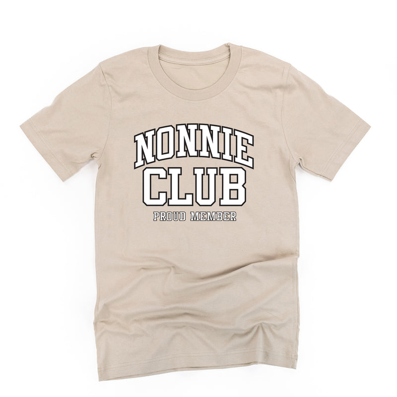 Varsity Style - NONNIE Club - Proud Member - Unisex Tee