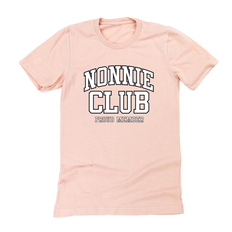 Varsity Style - NONNIE Club - Proud Member - Unisex Tee