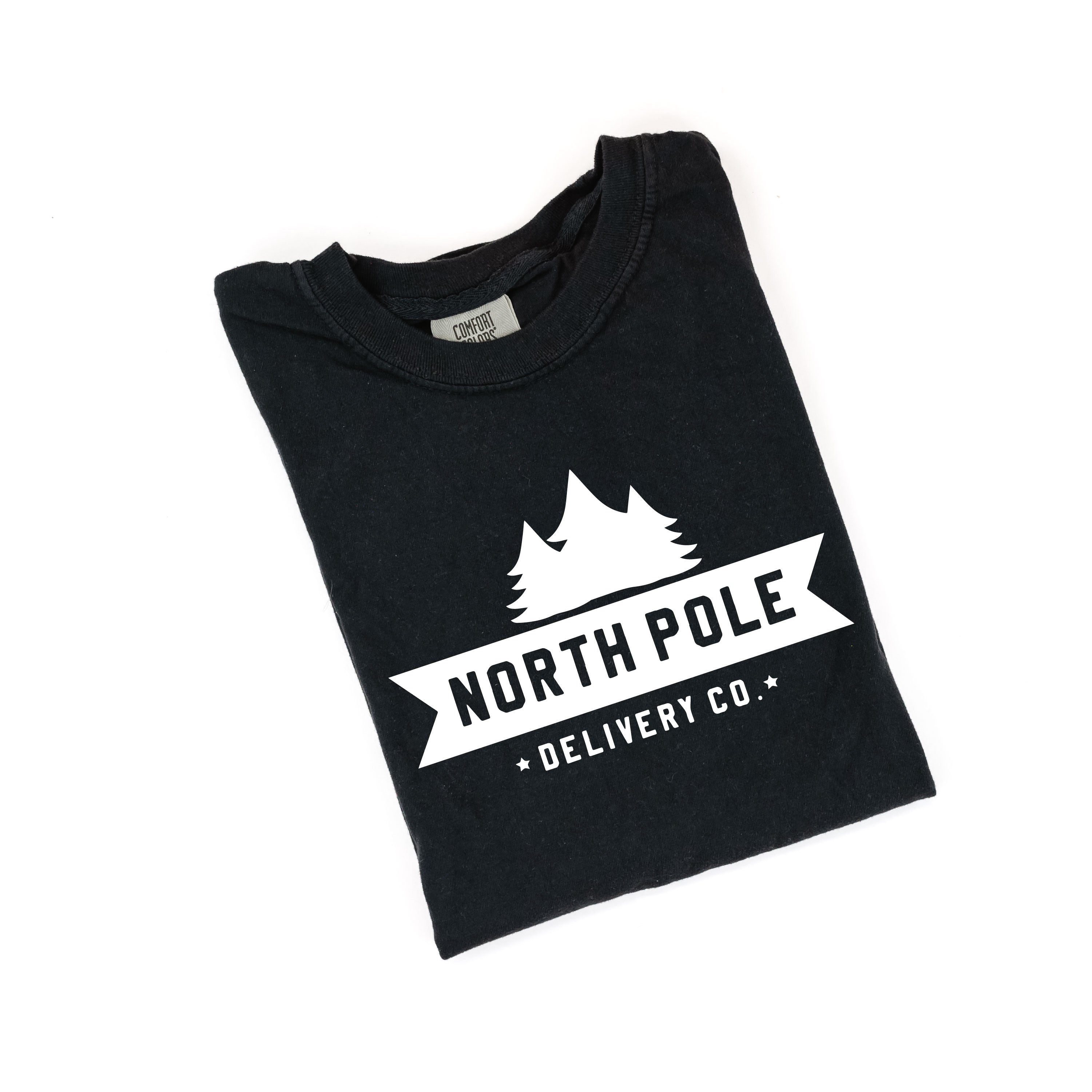 North Pole Delivery Co. - Comfort Colors Tee Little Mama Shirt Shop