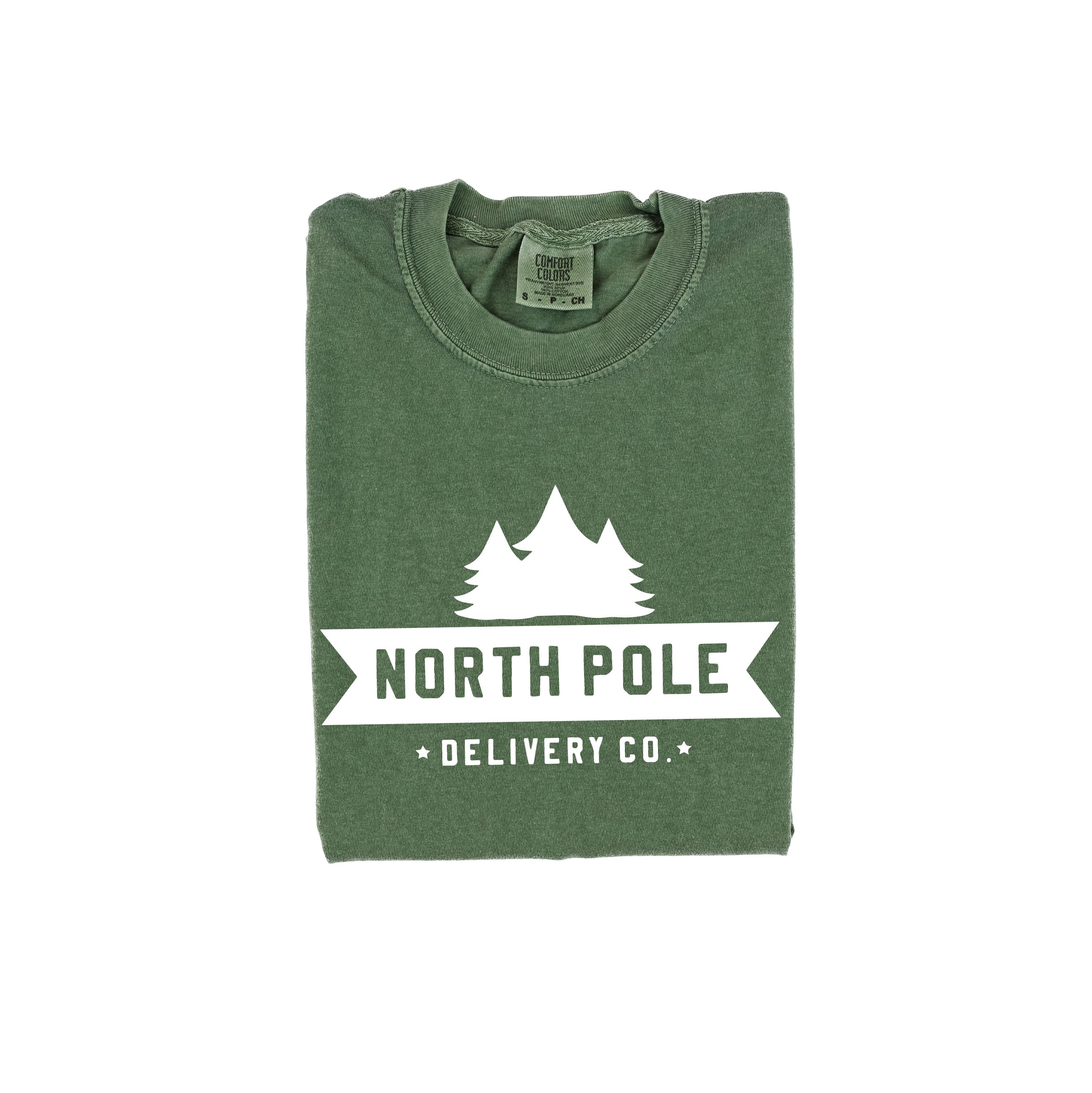 North Pole Delivery Co. - Comfort Colors Tee Little Mama Shirt Shop