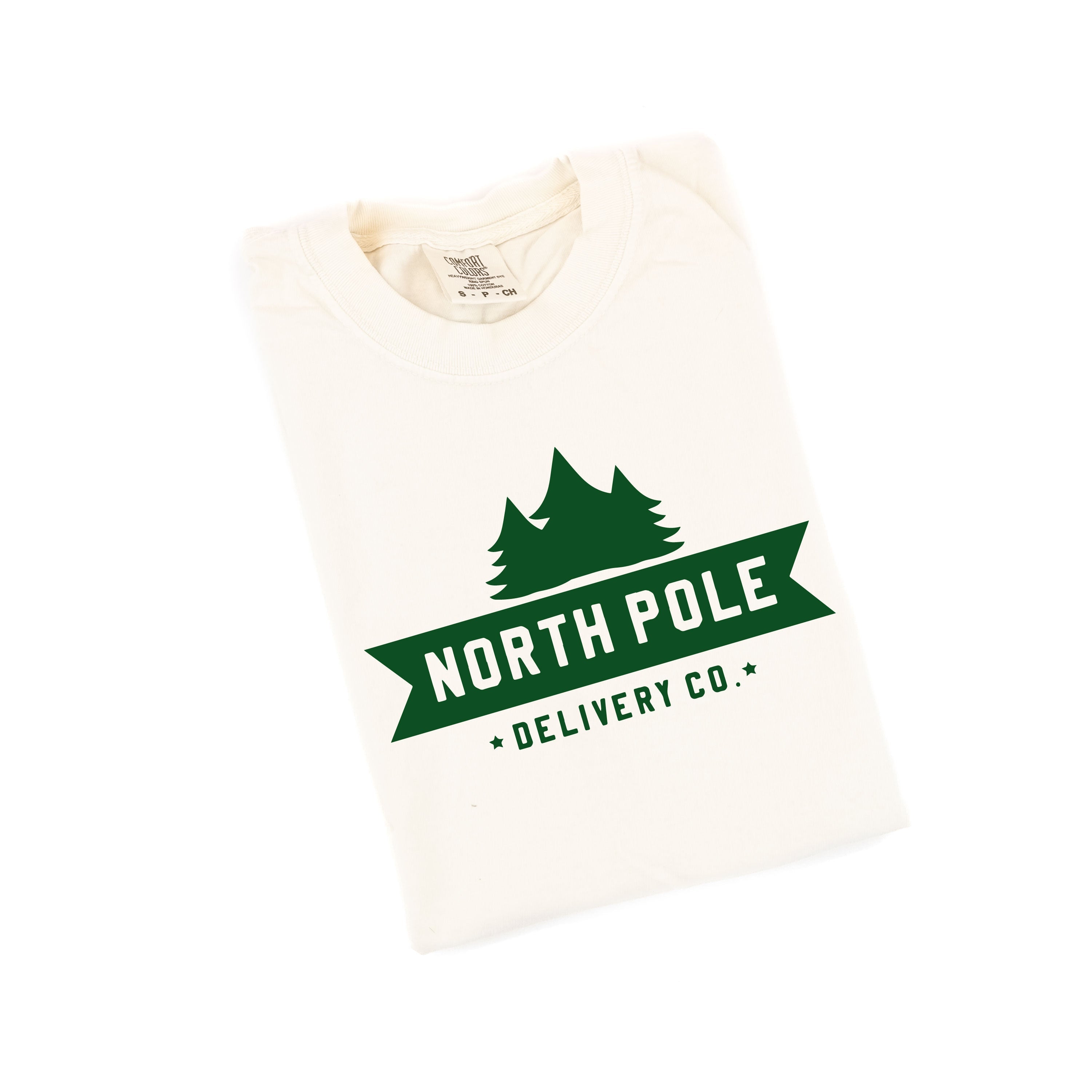 North Pole Delivery Co. - Comfort Colors Tee Little Mama Shirt Shop