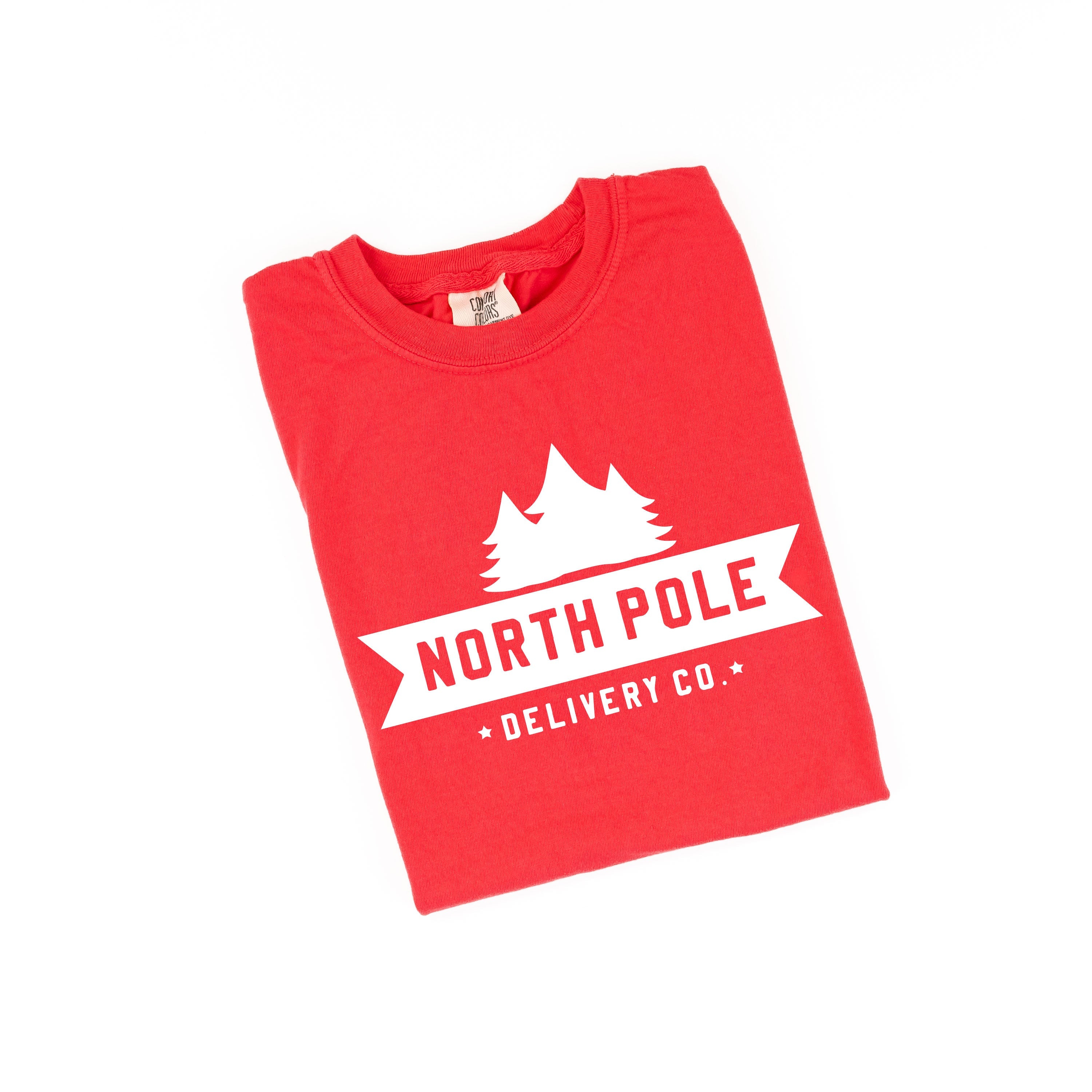 North Pole Delivery Co. - Comfort Colors Tee Little Mama Shirt Shop