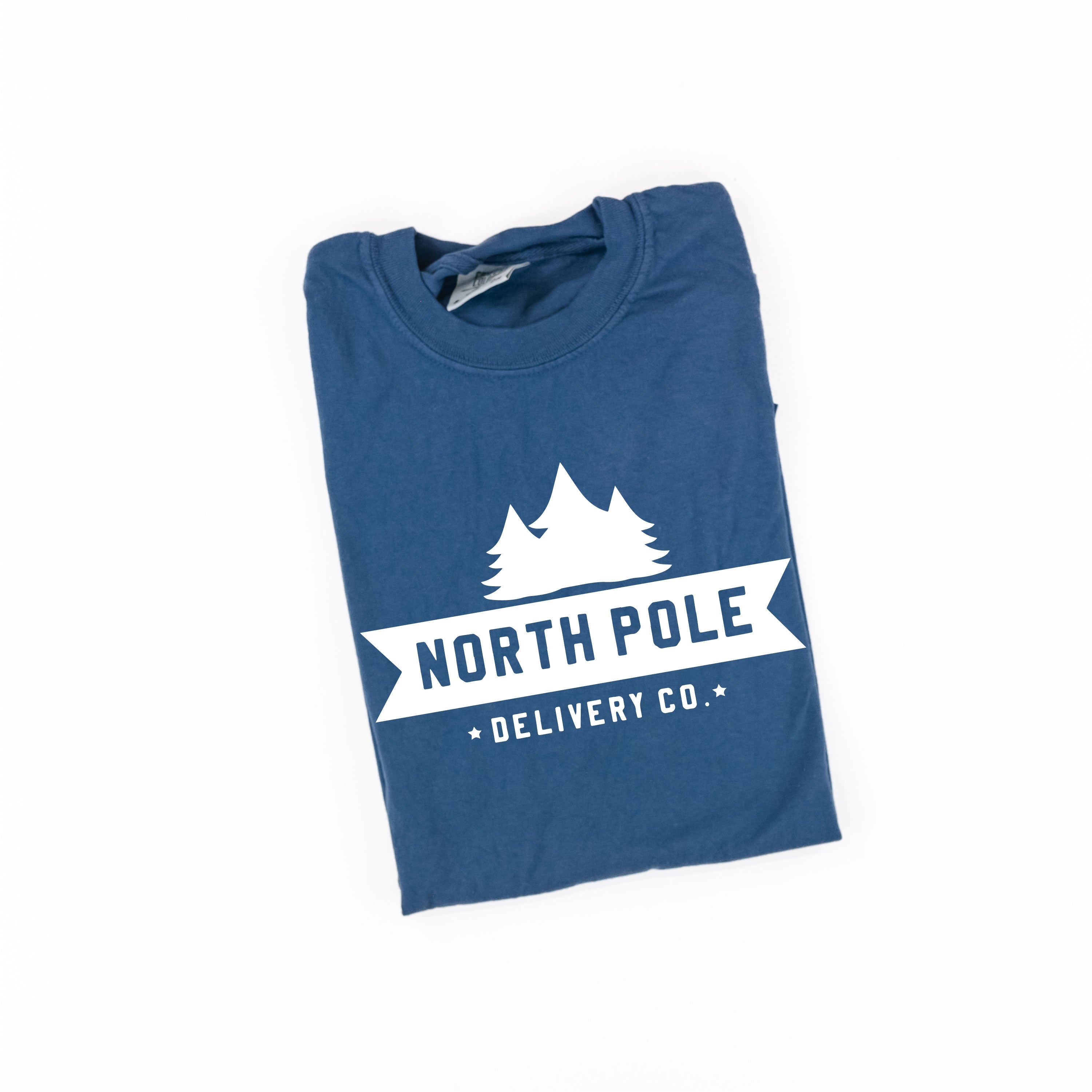 North Pole Delivery Co. - Comfort Colors Tee Little Mama Shirt Shop