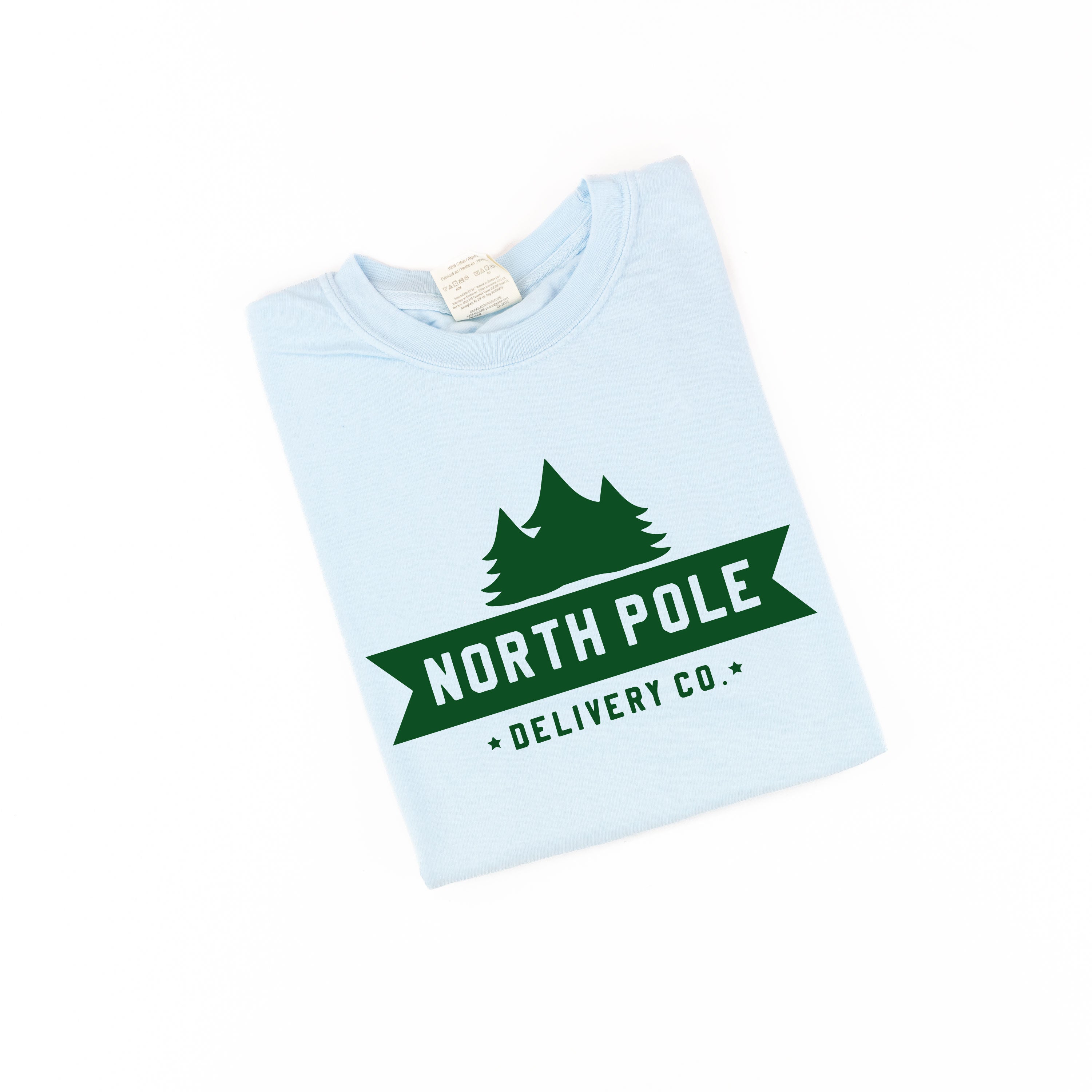 North Pole Delivery Co. - Comfort Colors Tee Little Mama Shirt Shop