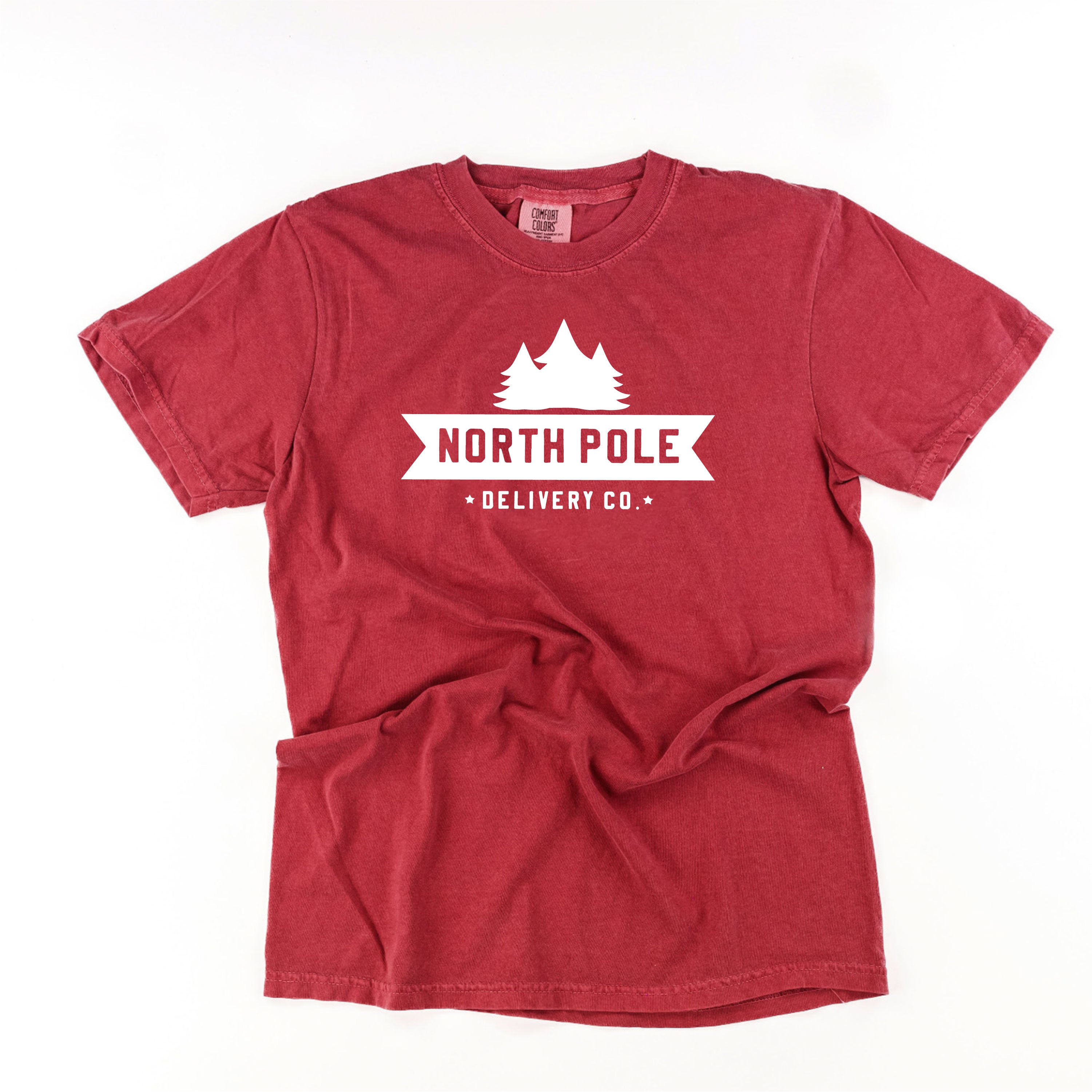 North Pole Delivery Co. - Comfort Colors Tee Little Mama Shirt Shop