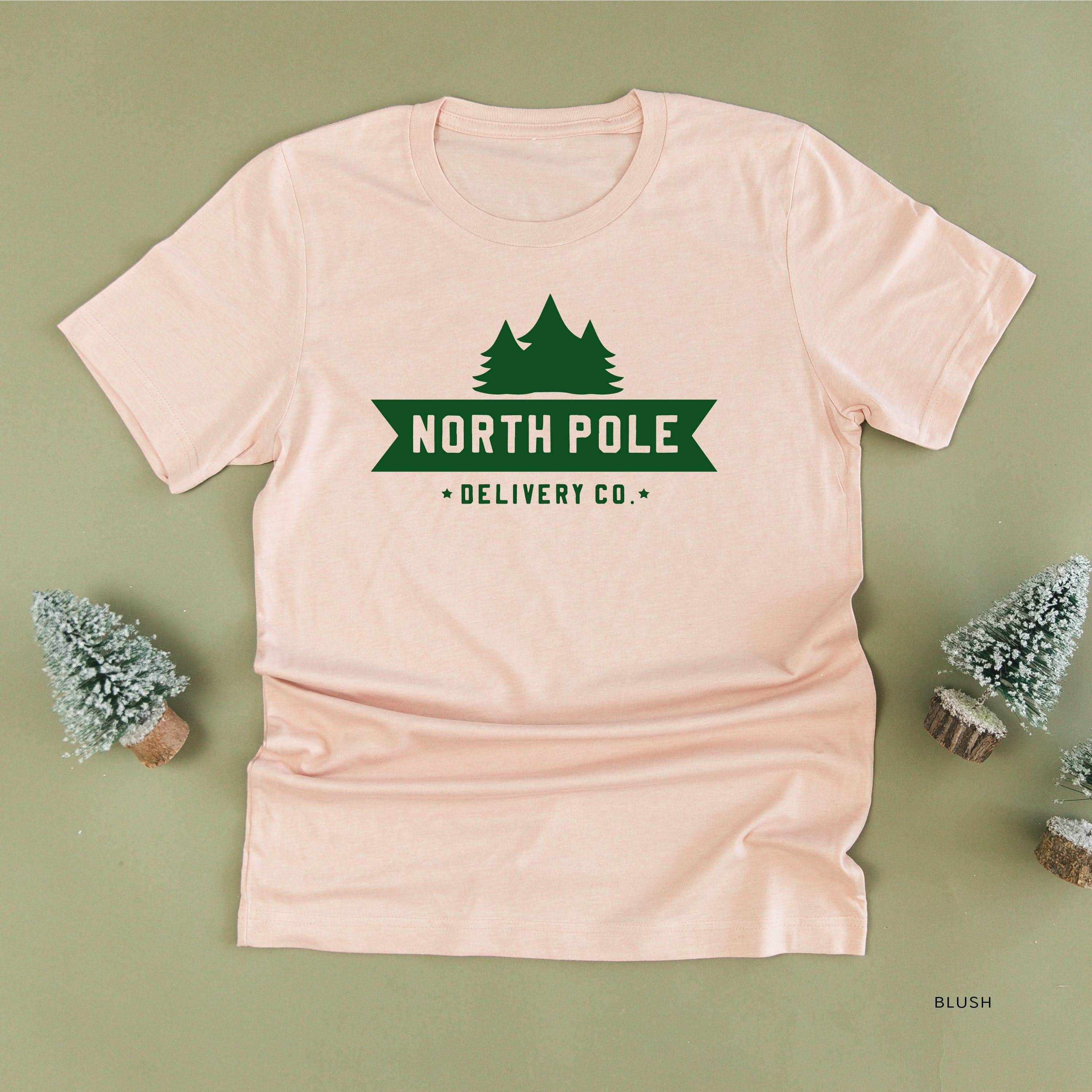 North Pole Delivery Co. - Unisex Tee Little Mama Shirt Shop