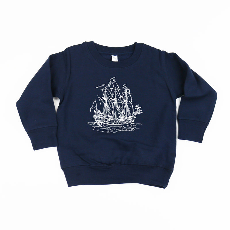 PIRATE SHIP - Minimalist Design - Child Sweater