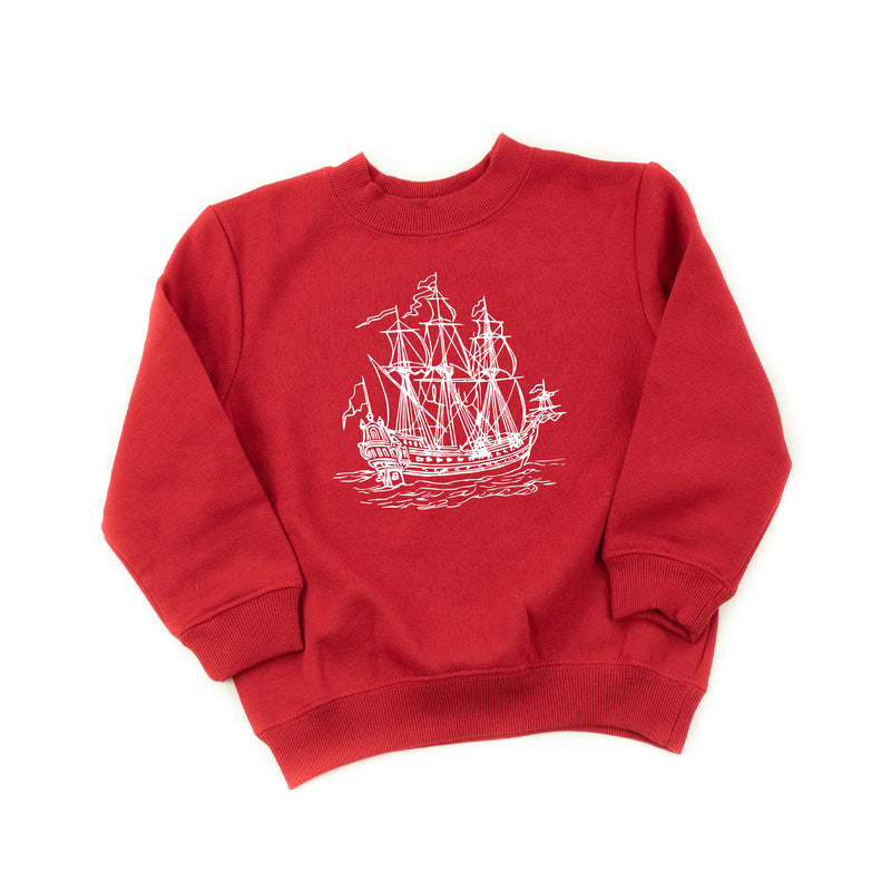 PIRATE SHIP - Minimalist Design - Child Sweater