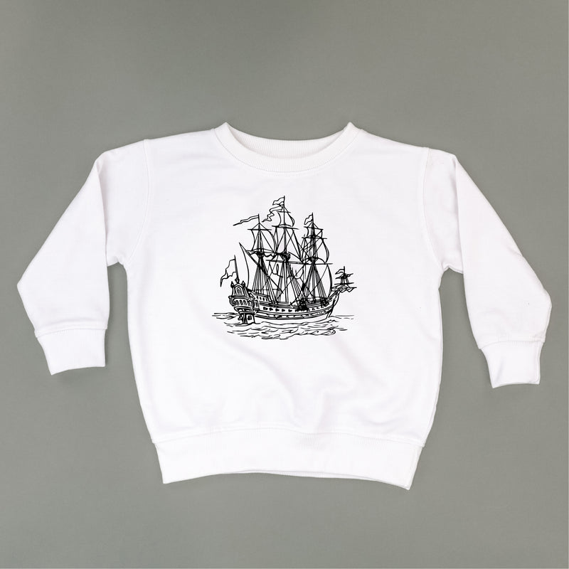PIRATE SHIP - Minimalist Design - Child Sweater