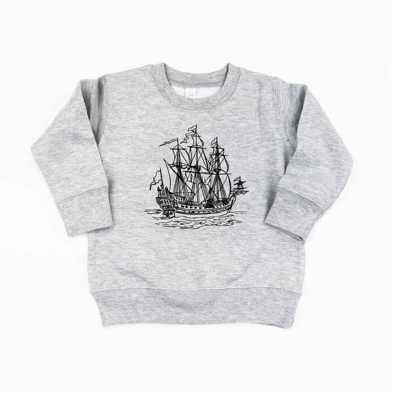 PIRATE SHIP - Minimalist Design - Child Sweater