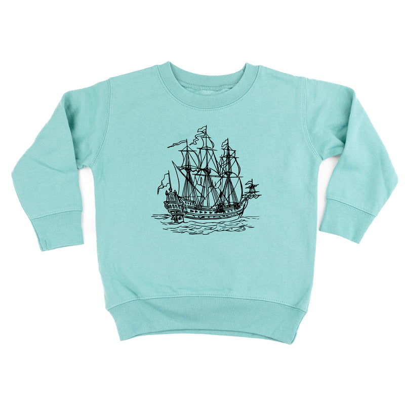 PIRATE SHIP - Minimalist Design - Child Sweater