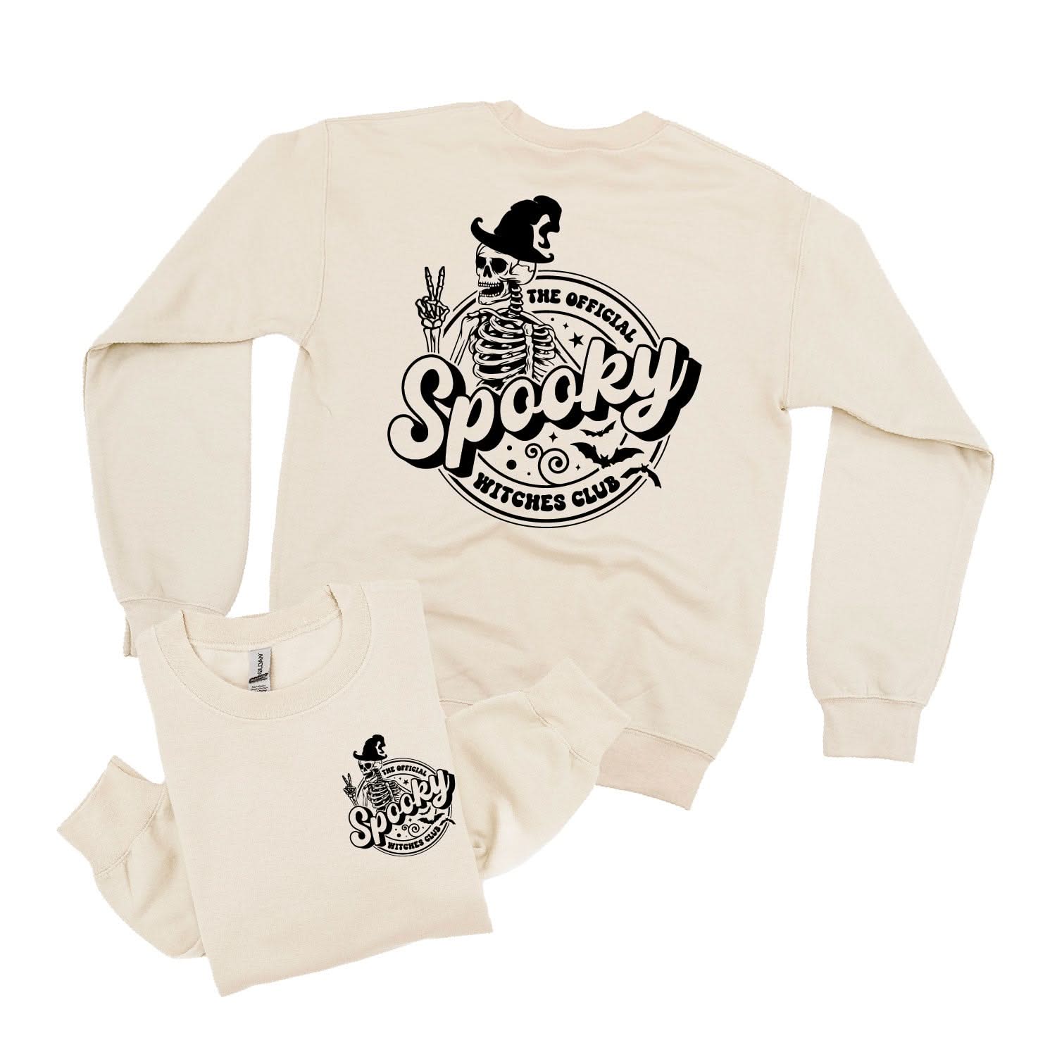 The Official Spooky ______ Club - (Choose Your Club) - Basic Fleece Little Mama Shirt Shop LLC