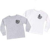 The Official Spooky ______ Club - (Choose Your Club) - Child Long Sleeve Tee Little Mama Shirt Shop
