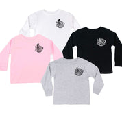 The Official Spooky ______ Club - (Choose Your Club) - Child Long Sleeve Tee Little Mama Shirt Shop