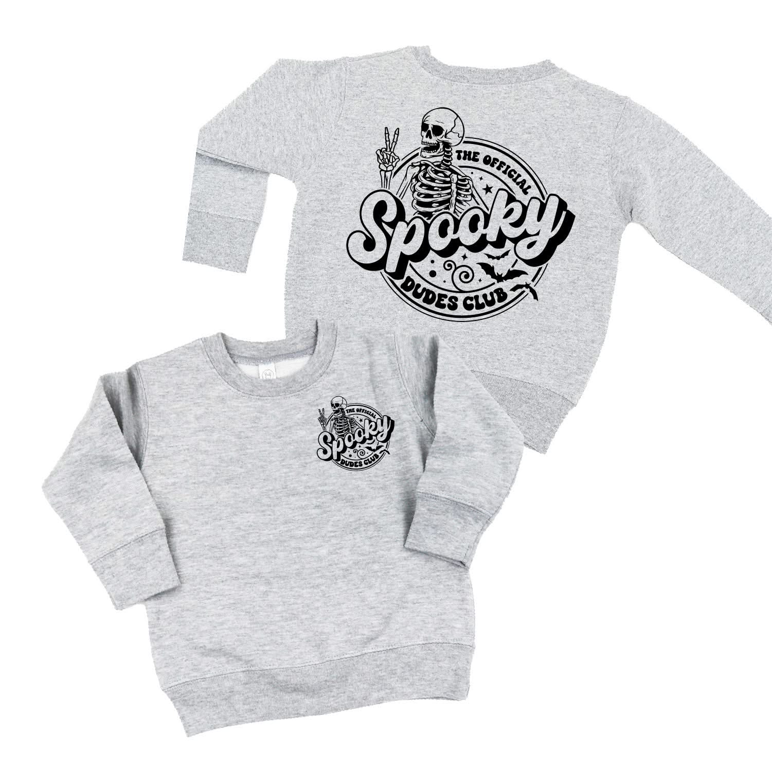 The Official Spooky ______ Club - (Choose Your Club) - Child Sweater Little Mama Shirt Shop