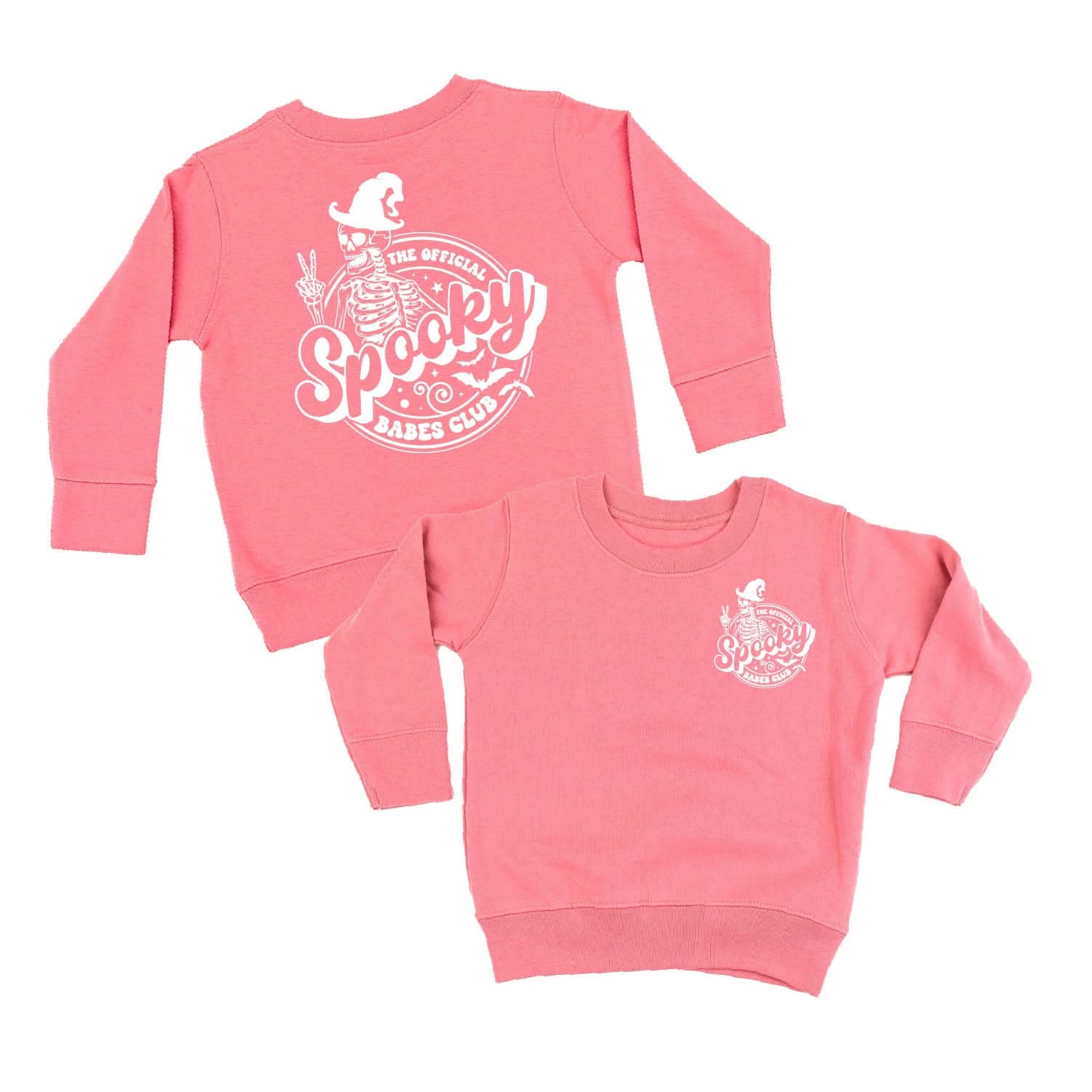 The Official Spooky ______ Club - (Choose Your Club) - Child Sweater Little Mama Shirt Shop