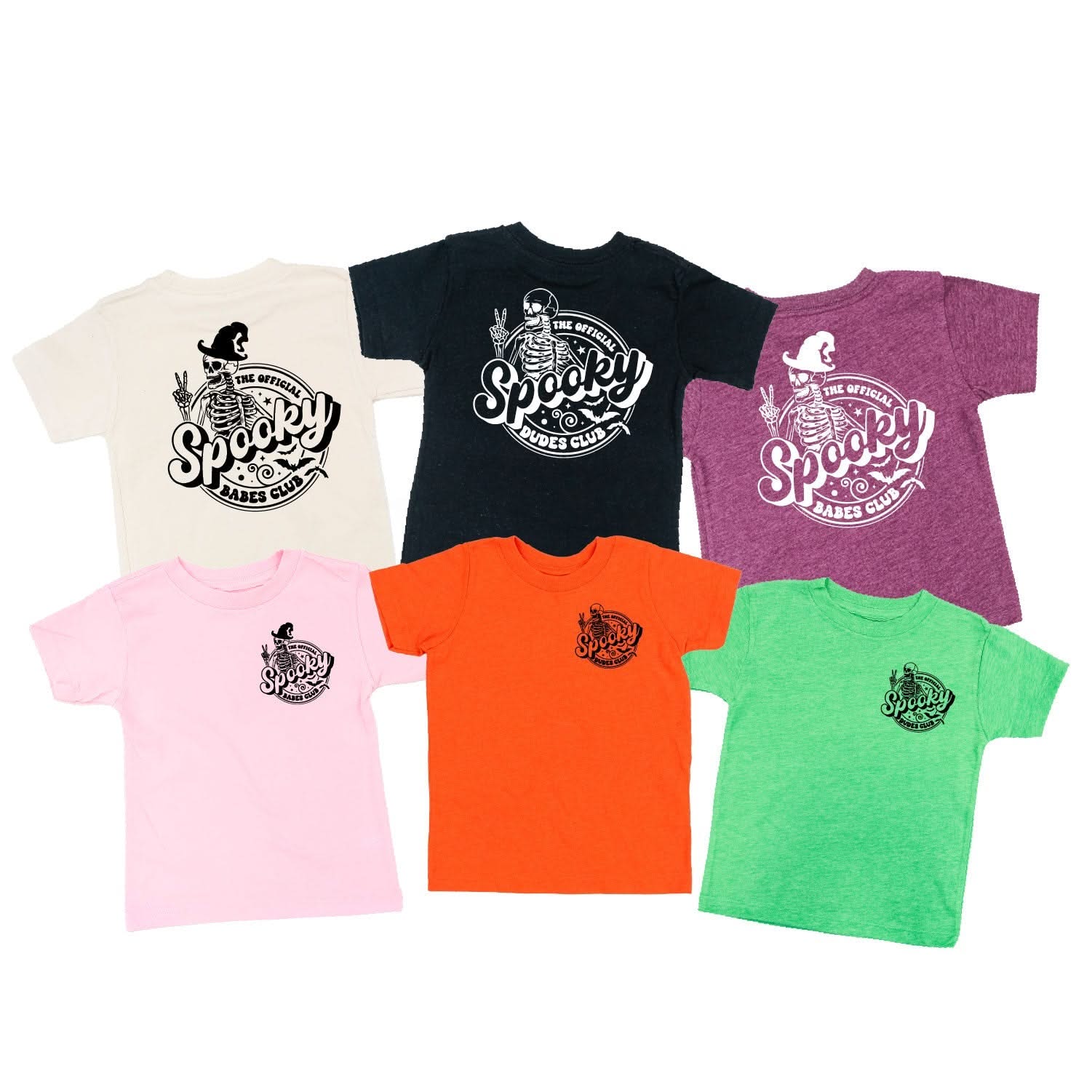 The Official Spooky ______ Club - (Choose Your Club) - Child Tee Little Mama Shirt Shop
