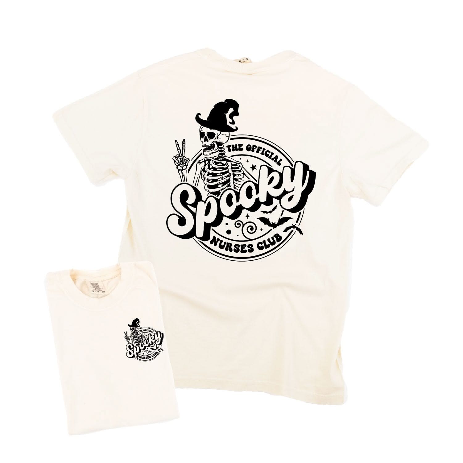 The Official Spooky ______ Club - (Choose Your Club) - Comfort Colors Tee Little Mama Shirt Shop