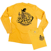 The Official Spooky ______ Club - (Choose Your Club) - Long Sleeve Comfort Colors Tee Little Mama Shirt Shop