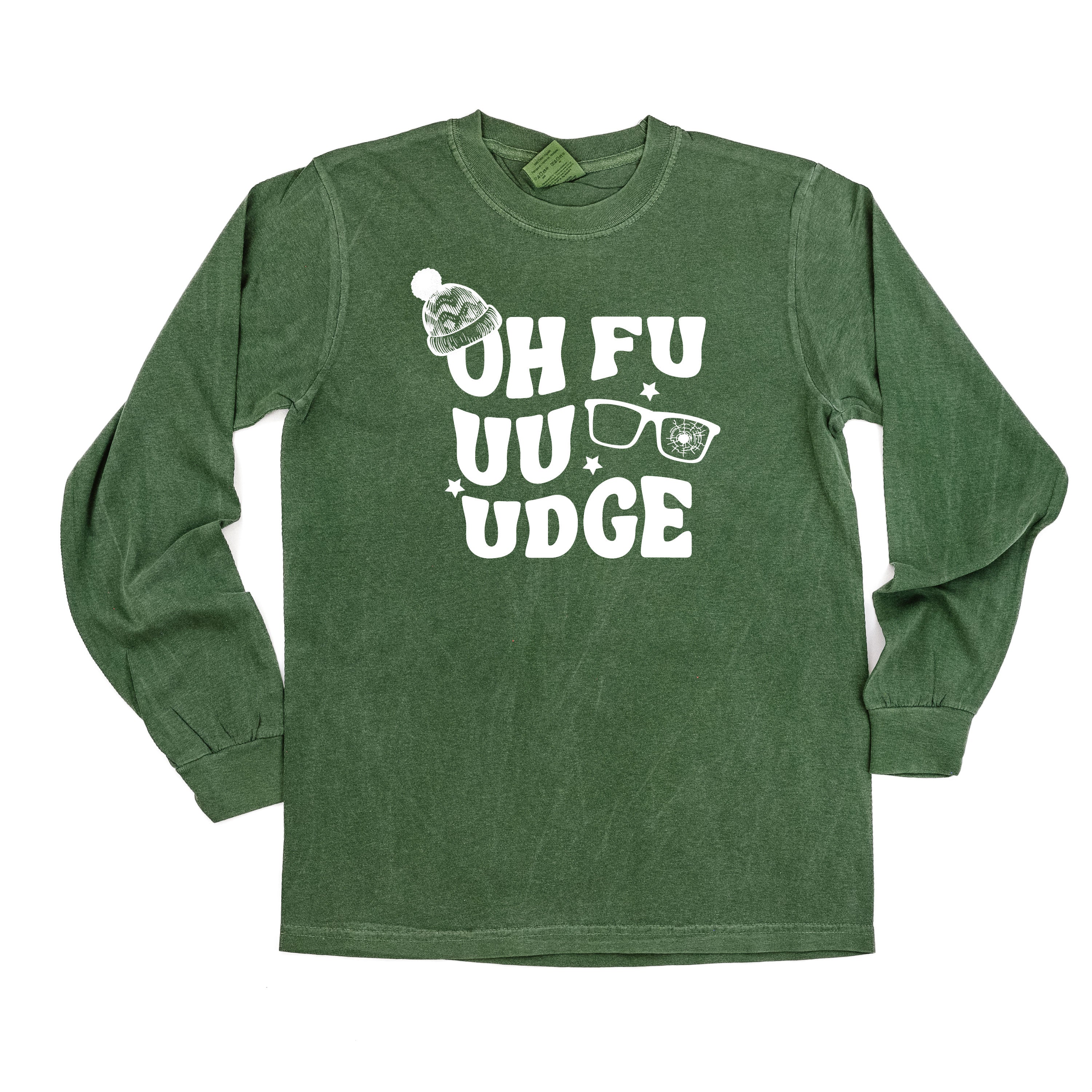 Oh Fudge - LONG SLEEVE Comfort Colors Tee Little Mama Shirt Shop