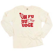 Oh Fudge - LONG SLEEVE Comfort Colors Tee Little Mama Shirt Shop