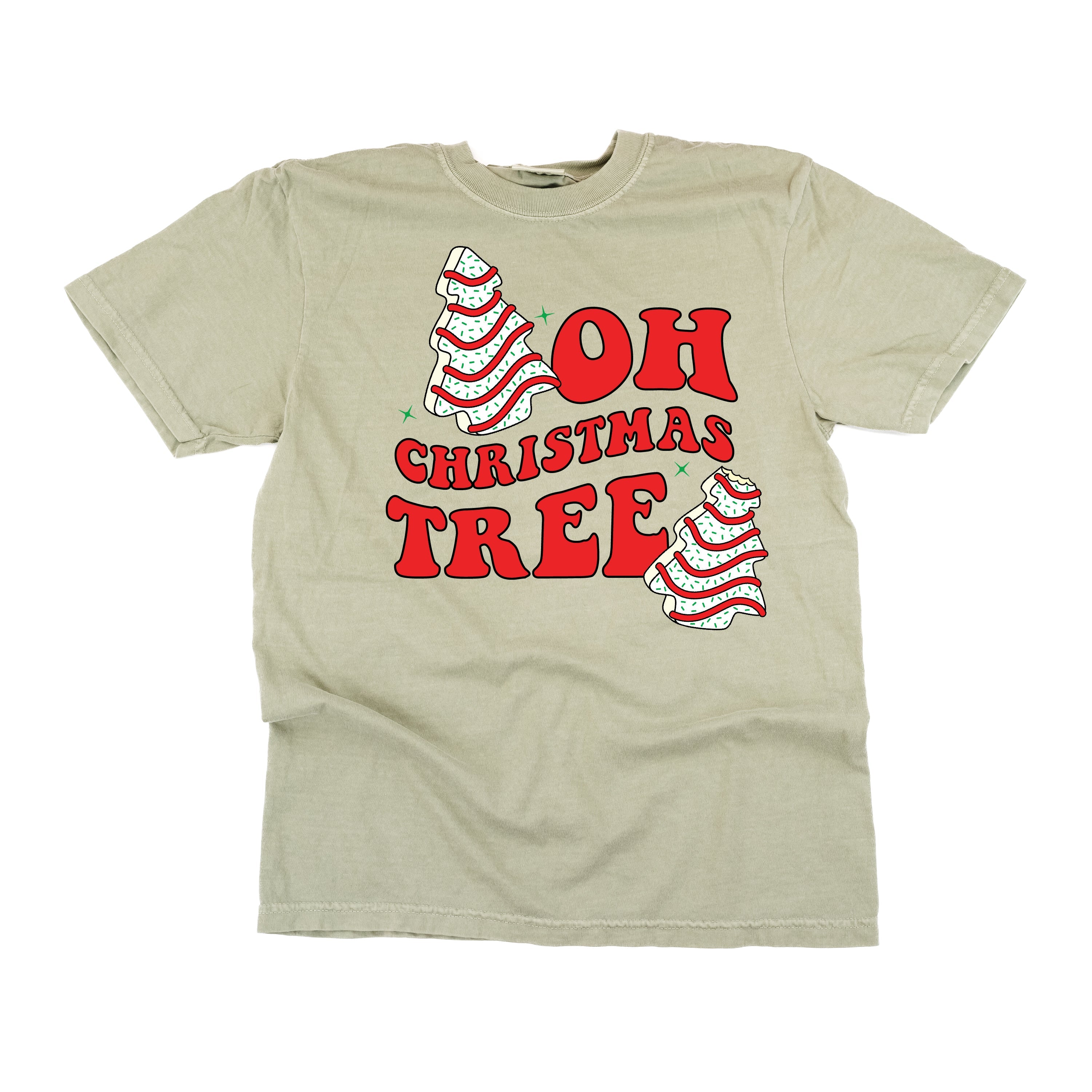 Oh Christmas Tree - Comfort Colors Tee Little Mama Shirt Shop