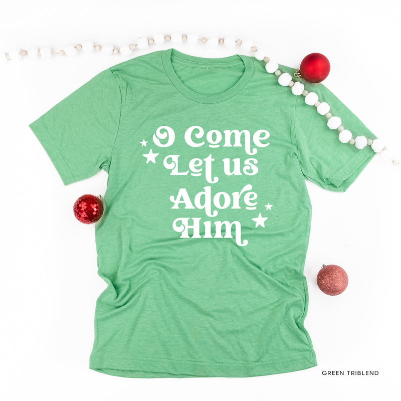 O Come Let Us Adore Him - Unisex Tee