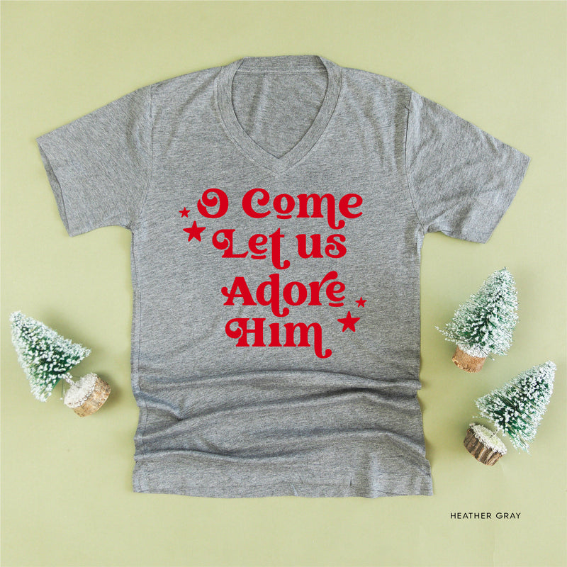 O Come Let Us Adore Him - Unisex Tee