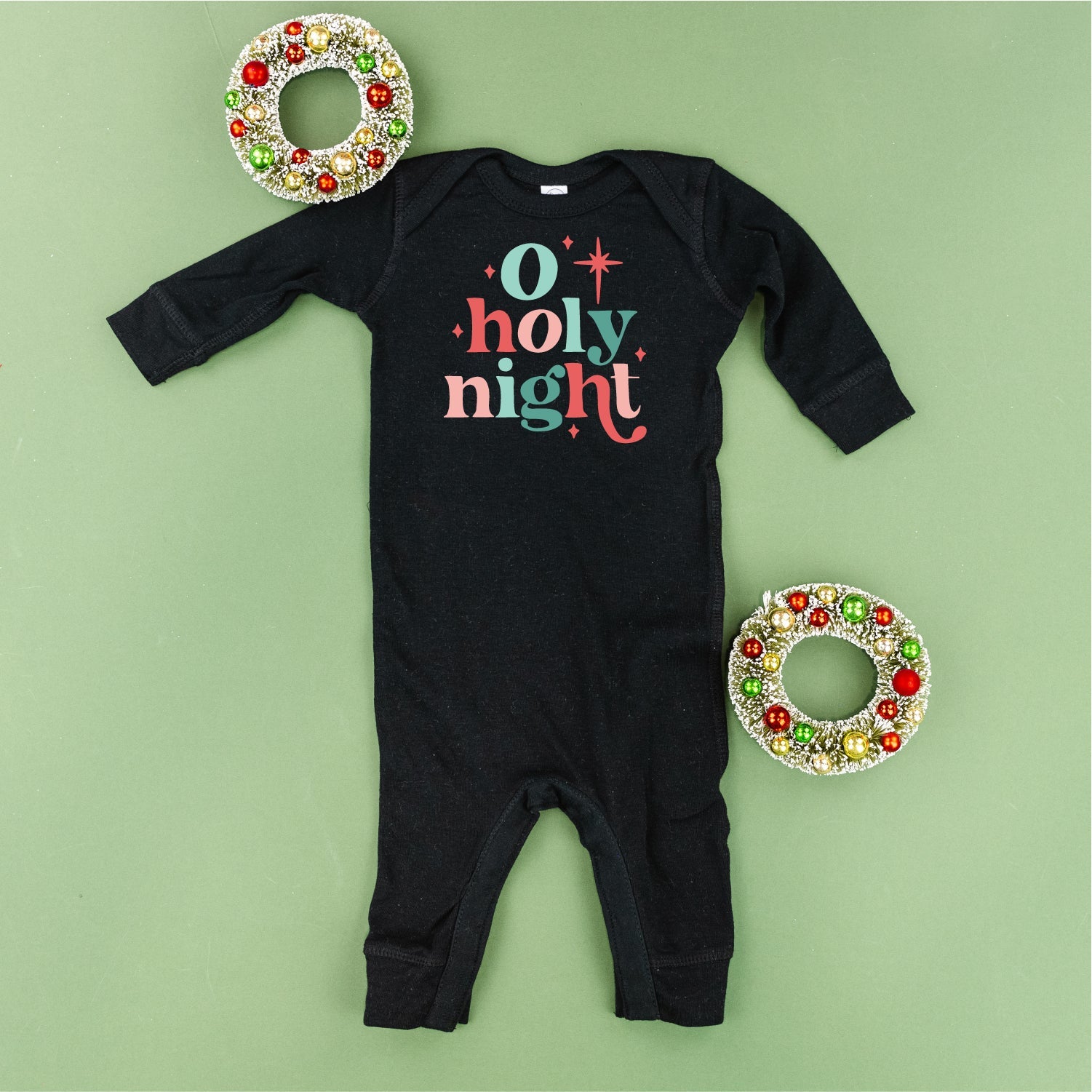 O Holy Night - Baby Sleeper Little Mama Shirt Shop