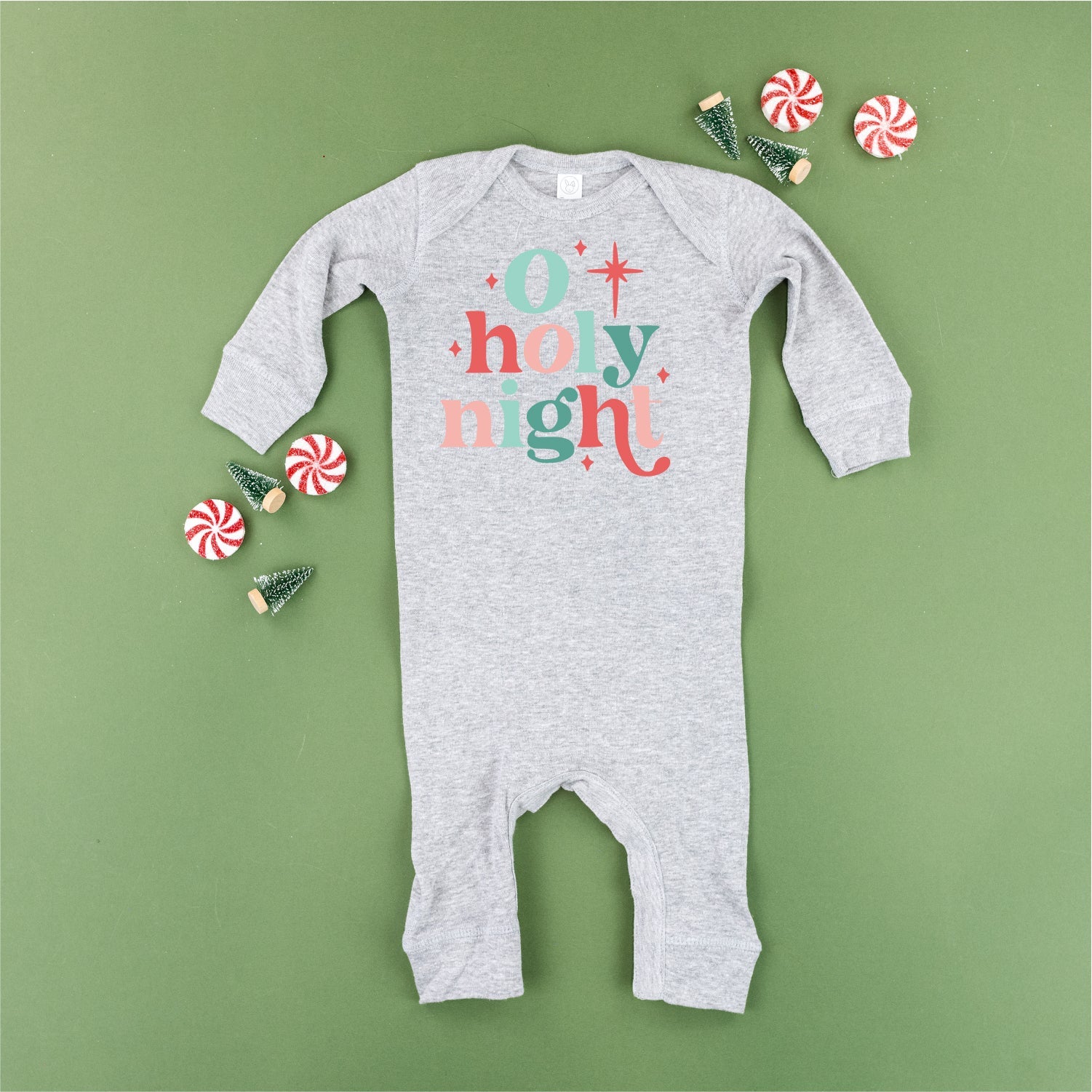 O Holy Night - Baby Sleeper Little Mama Shirt Shop