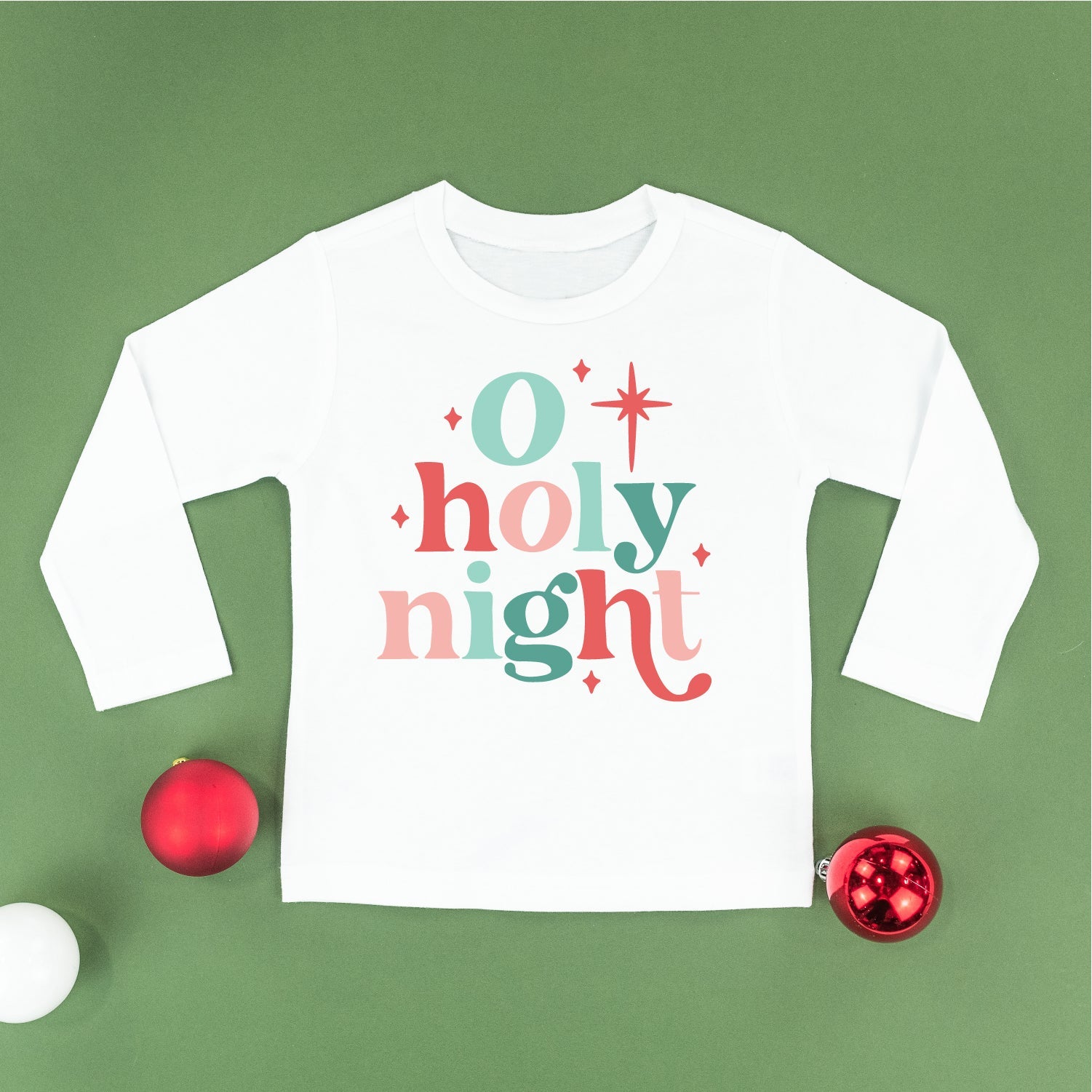 O Holy Night - Child LONG SLEEVE Tee Little Mama Shirt Shop