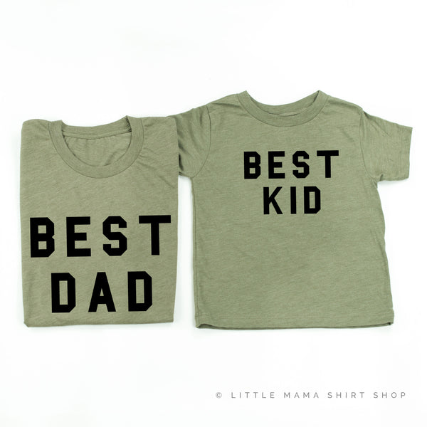 BEST DAD / KID - Set of 2 Shirts