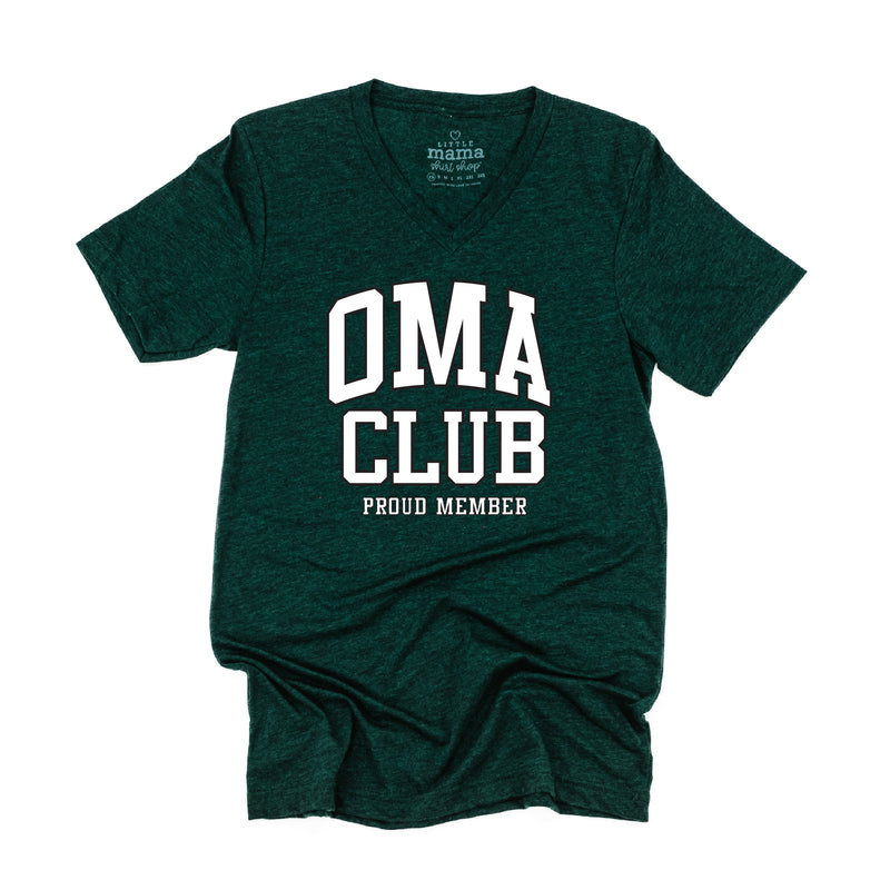 Varsity Style - OMA Club - Proud Member - Unisex Tee