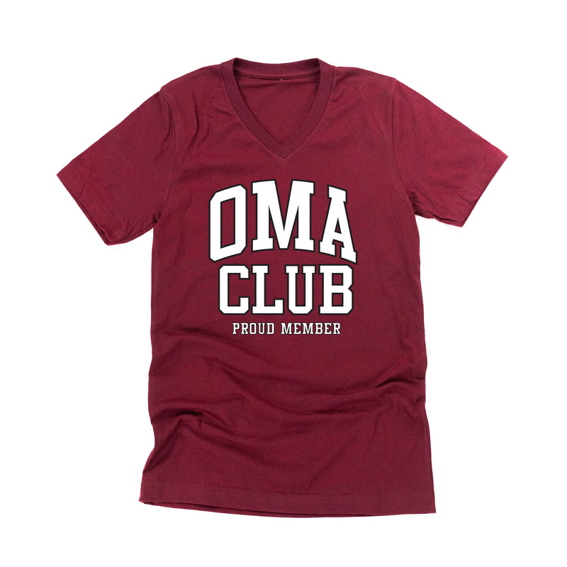 Varsity Style - OMA Club - Proud Member - Unisex Tee