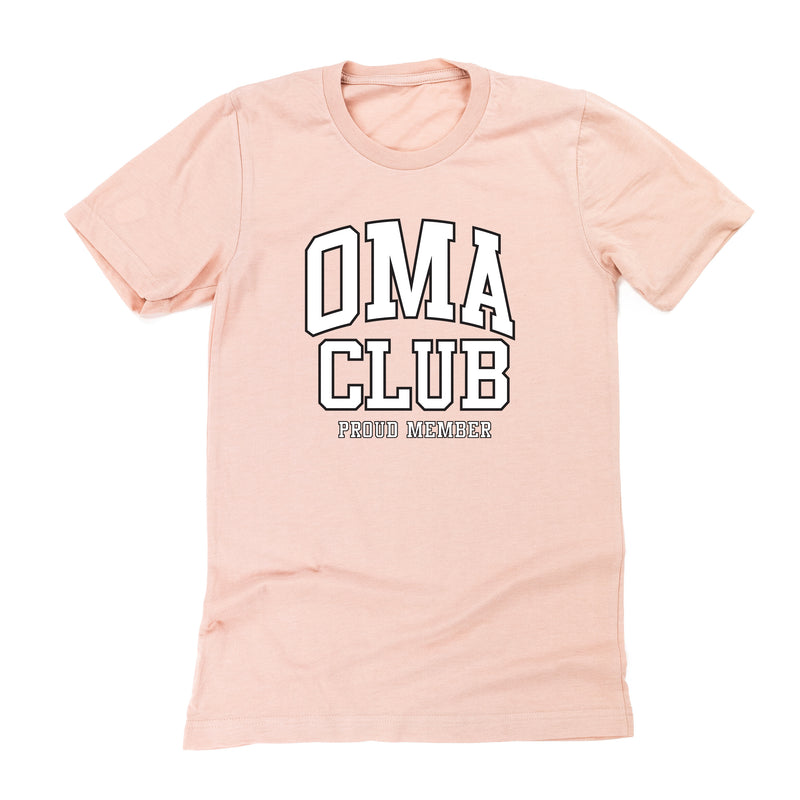 Varsity Style - OMA Club - Proud Member - Unisex Tee