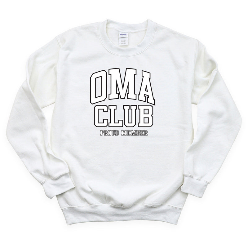 Varsity Style - OMA Club - Proud Member - BASIC FLEECE CREWNECK