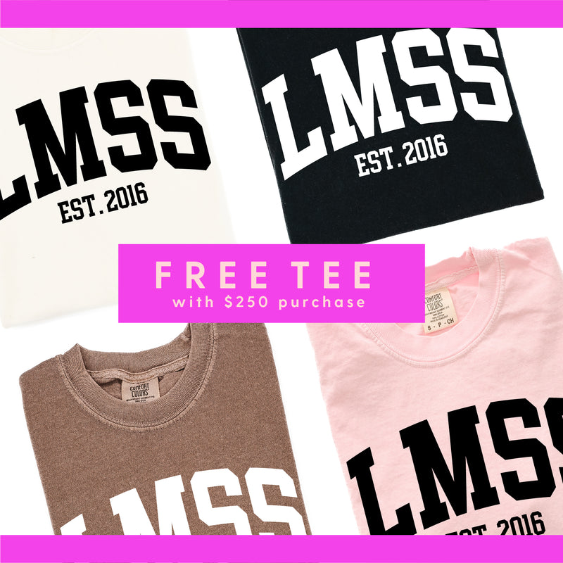 LMSS® Est. 2016 - Short Sleeve Comfort Colors Tee