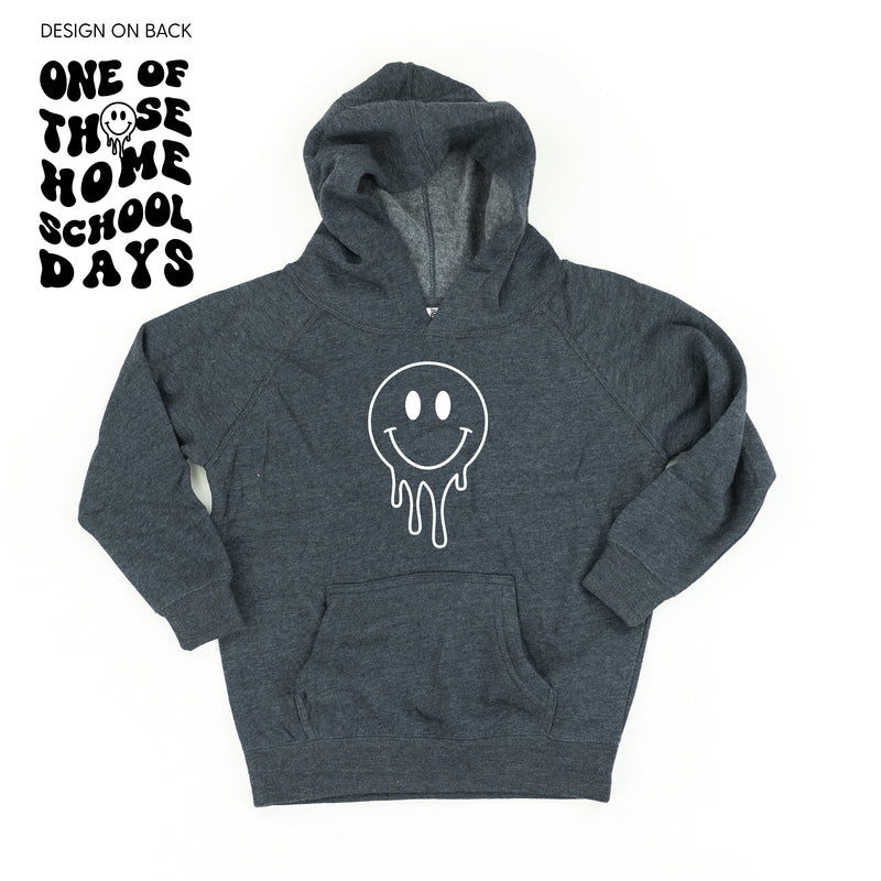One of Those Home School Days (w/ Full Melty Smiley on Front) - Child Hoodie