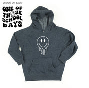 One of Those School Days - Melty Smiley (f & b) - Child HOODIE Little Mama Shirt Shop LLC
