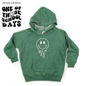 One of Those School Days - Melty Smiley (f & b) - Child HOODIE Little Mama Shirt Shop LLC