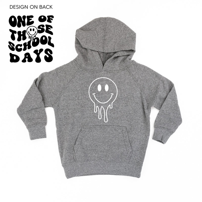 One of Those School Days (w/ Full Melty Smiley on Front) - Child Hoodie