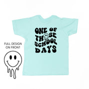 One of Those School Days - Melty Smiley (f & b) - Child Tee Little Mama Shirt Shop