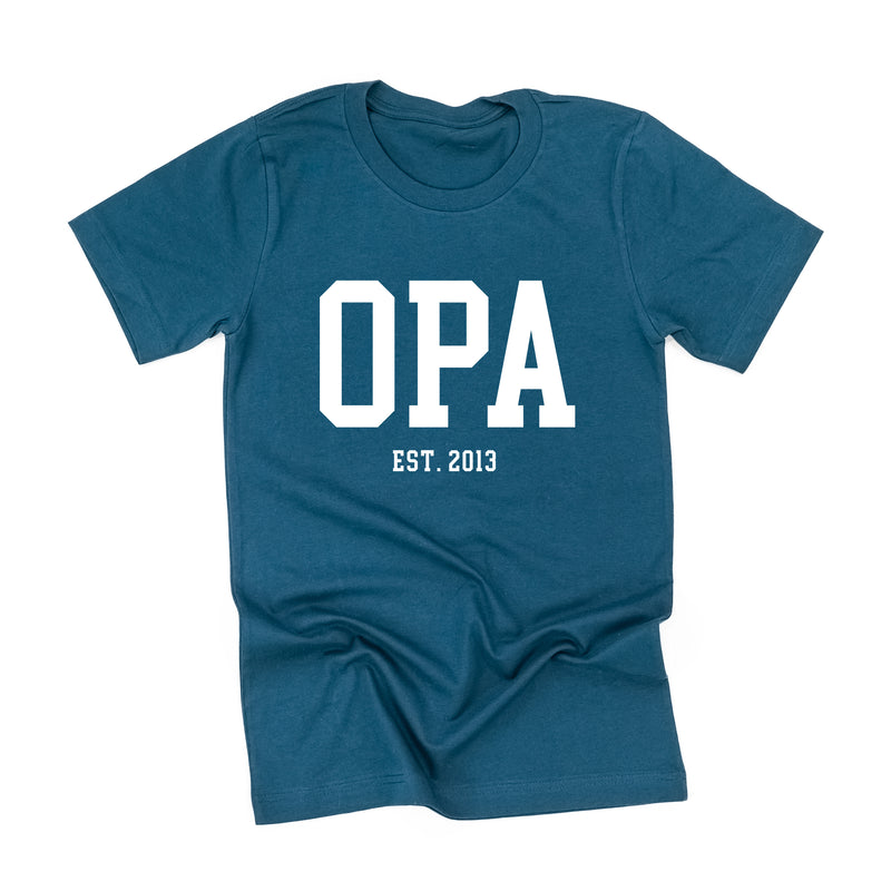 OPA - EST. (Select Your Year) - Unisex Tee