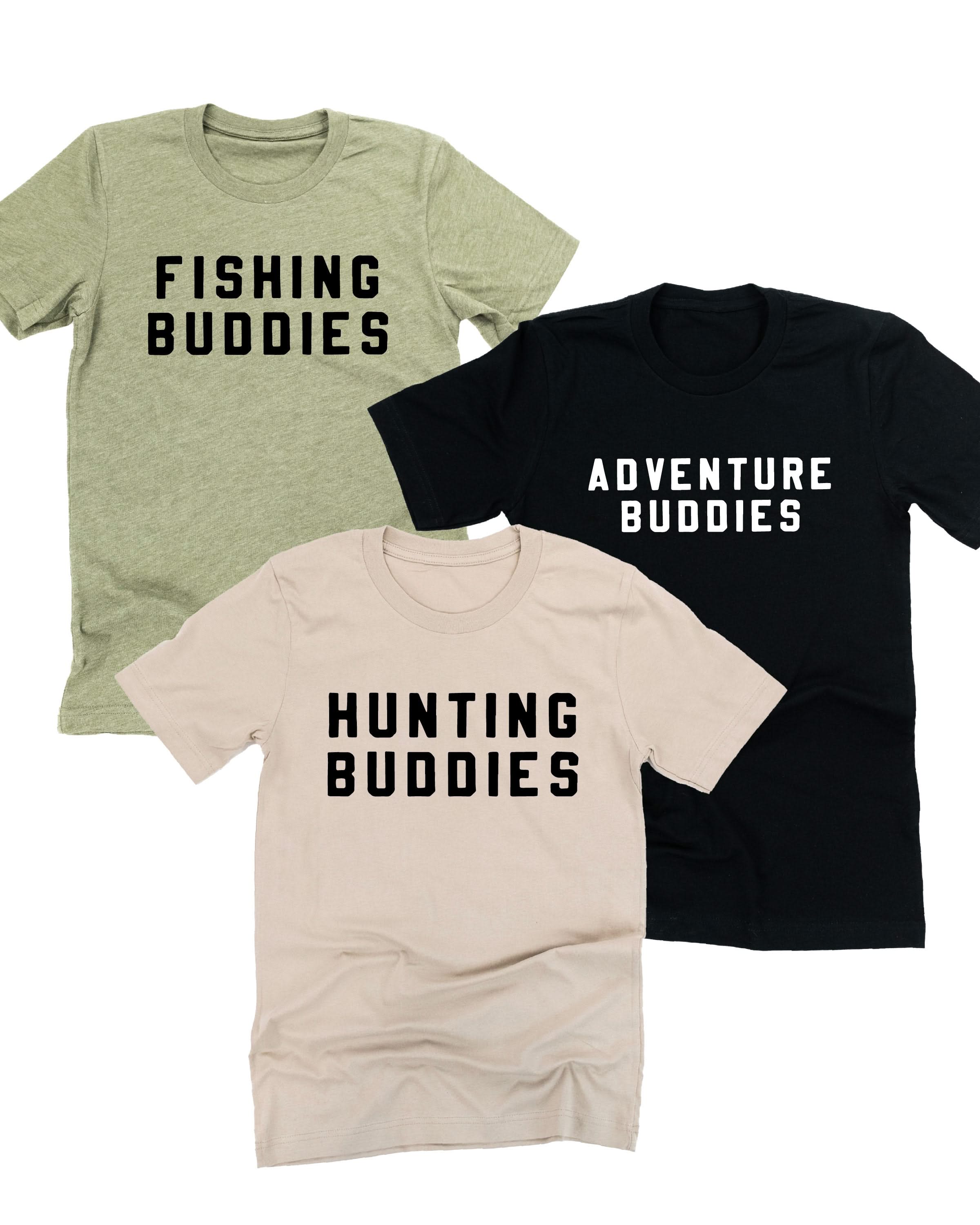 "Outdoor" Buddies - Choose your Design - Unisex Tee Little Mama Shirt Shop