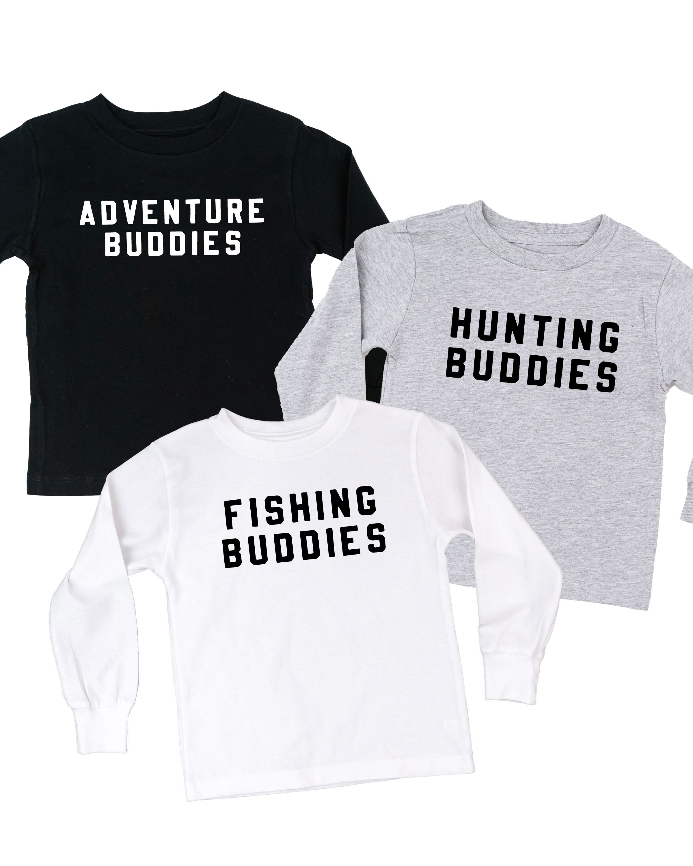 "Outdoor" Buddies - Choose your Design - Child Long Sleeve Tee Little Mama Shirt Shop