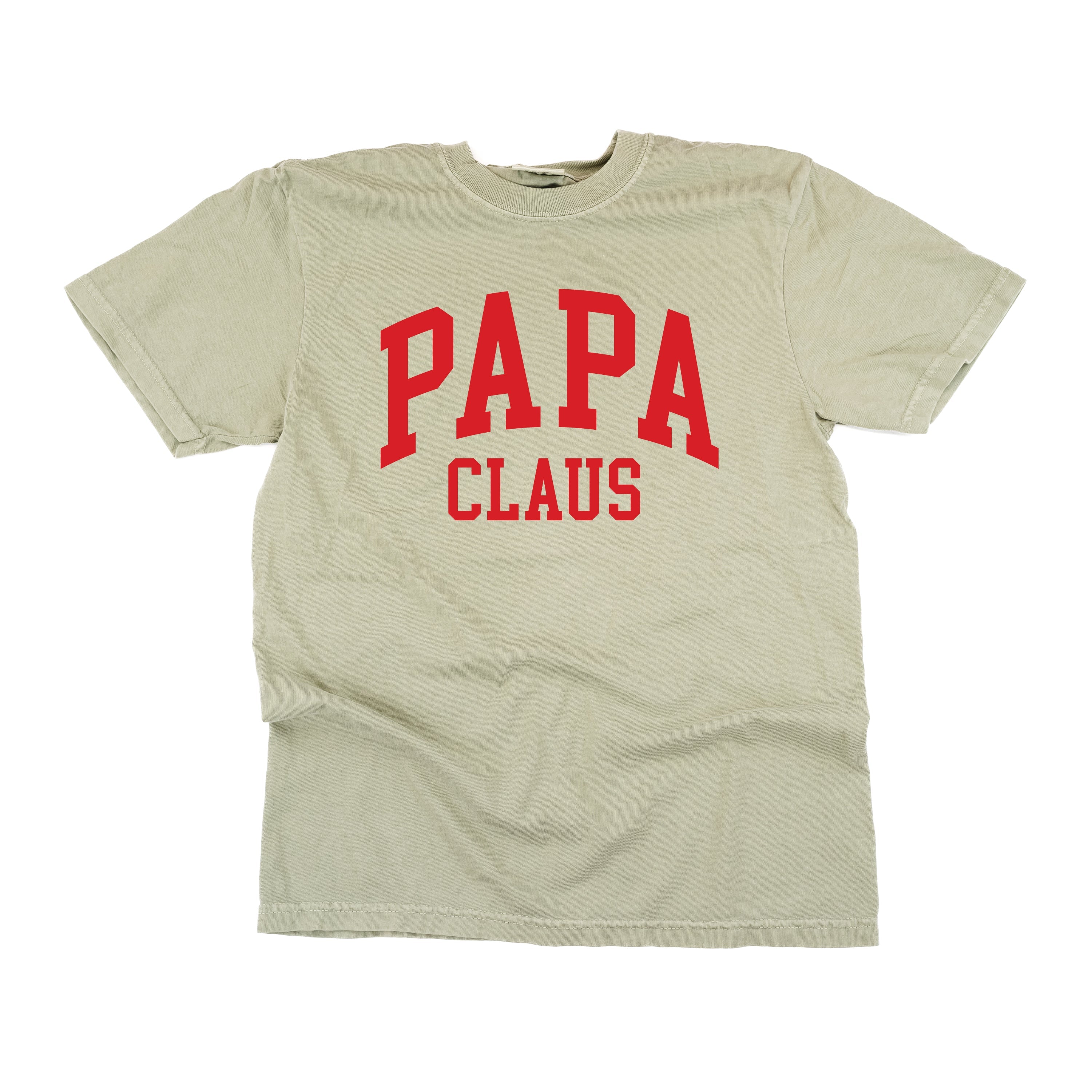 Papa Claus - Comfort Colors Tee Little Mama Shirt Shop