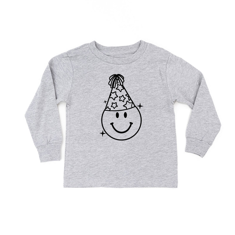 READY TO PARTY SMILEY - Long Sleeve Child Shirt