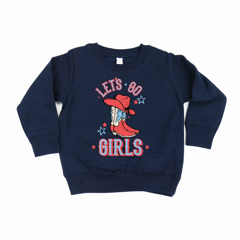Patriotic Cowgirl - Let's Go Girls - Child Sweater