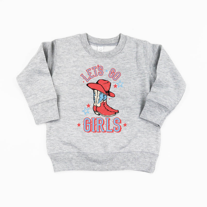 Patriotic Cowgirl - Let's Go Girls - Child Sweater
